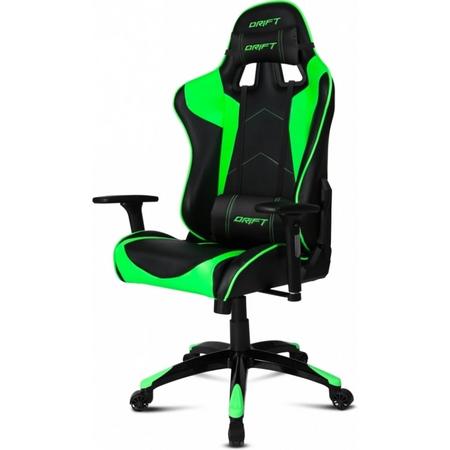 DRIFT Gaming Chair DR300 (Black/Green)