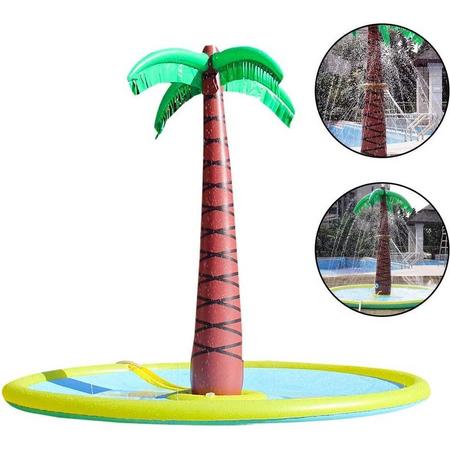 Watermat Palmboom met sproeier