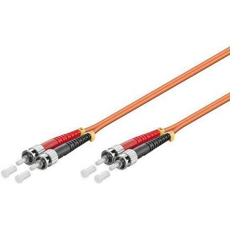 DSIT Glasvezel kabel ST-ST OM2 (laser optimized) 15 m