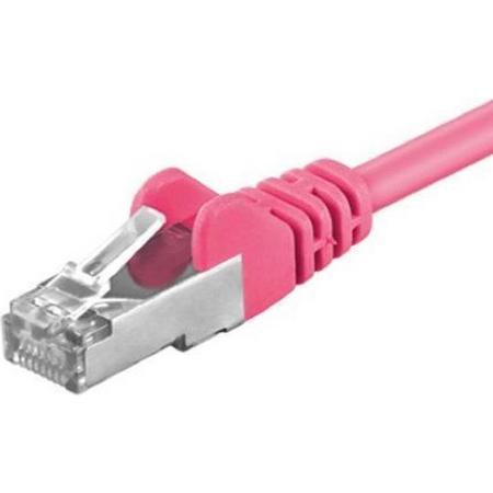 DSIT Netwerkkabel Cat5e FTP 2m roze