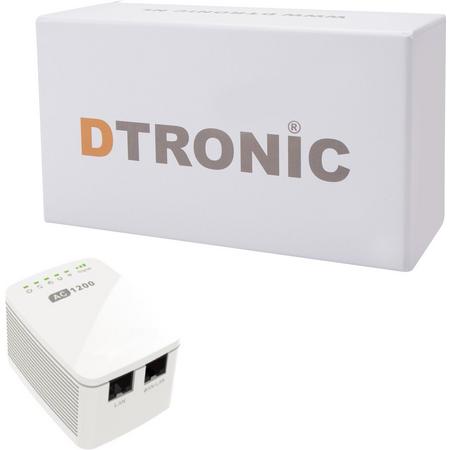 DTRONIC snelle 1200Mbps extender - 5GHz AC09