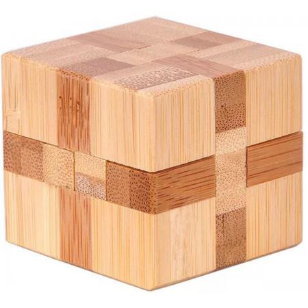 DW4Trading® 3D bamboo puzzel kubus 2