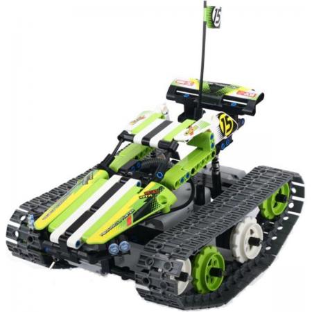 DW4Trading® Afstand bestuurbare rupsbandracer wagen 353 stuks technic lego compatibel