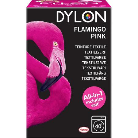 Dylon Textielverf 350g Flamingo Pink (all-in met zout)