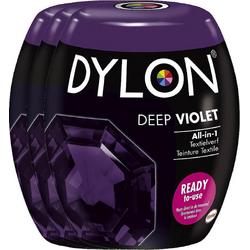 Dylon Textielverf Deep Violet - 3x 350 gram - Voordeelverpakking