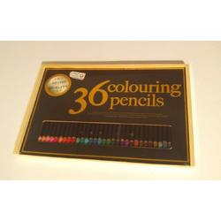 Kleurpotloden voor volwassenen - Potloden - Set - Tekenen en kleuren - 36 Professionele kleurpotloden - Opbergdoos