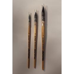 Da Vinci penselen set eenhoornhaar serie 418 nr : 0-2-4