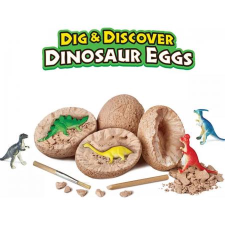 Daily Essentialz Dino Ei – Dinosaurus Ei – Dinosaurus Speelgoed – Dino Speelgoed – Jurassic World – Dino Egg – 1 stuk