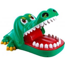 Spel Bijtende Krokodil – Krokodil met Kiespijn – Krokodil Tanden Spel - Tandarts - Party Spel - Gezelschapsspel - Drankspel - Shot spel - Groene Krokodil