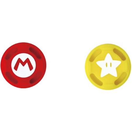Super Mario - Nintendo Switch thumb / joystick grips - rood en geel