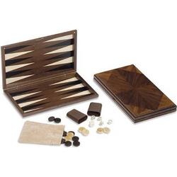   Backgammon-set 44 X 25 X 5 Cm Hout Bruin 9-delig