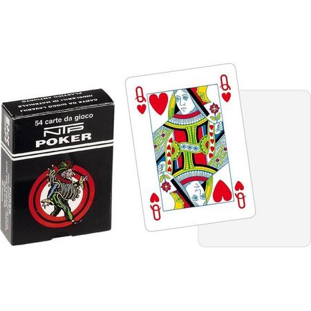 Dal Negro Speelkaarten Poker Karton Wit