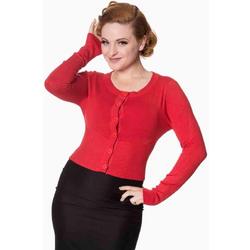 Dancing Days Cardigan -S- DOLLY Rood