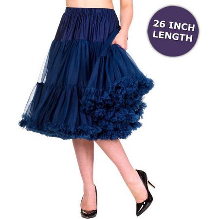Dancing Days Petticoat -XS/S- Lifeforms 26 inch Blauw
