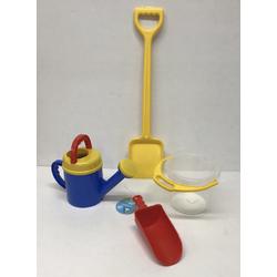 Emmer Gieter Schep en mini Schep Top merk Dantoy - Zandset Speelgoed voor Zand & Strand strandset