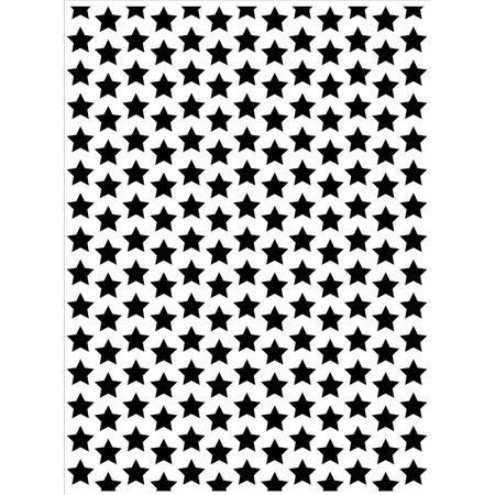 Darice Embossing Folder - Embossing Sjabloon - Achtergrond Sterren Klein - 10,8 x 14,6 cm
