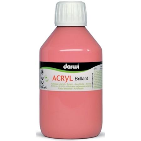 Darwi Glanzende acrylverf roze