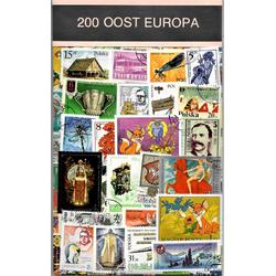 Postzegelpakket - 200 verschillende postzegels Oost Europa