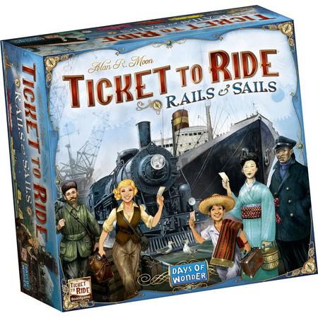 Ticket to Ride Rails & Sails - Bordspel