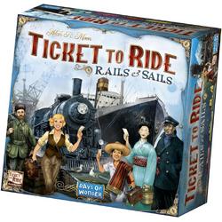 Ticket to Ride Rails & Sails Engelstalig - Bordspel