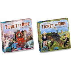 Ticket to Ride Spellenbundel - 2 stuks - Uitbreidingen - Azië & Nederland