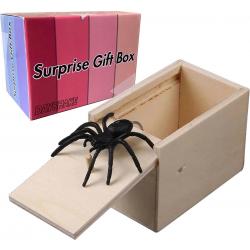 Dayshake® Nep Spin in doos - Fake Spider Prank - Laat je vrienden schrikken - Fop je Familie of Collegas - Grappige cadeaus