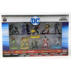DC Comics NANO Metalfigs 1.5” 100% Die-Cast Figure 10 Pack