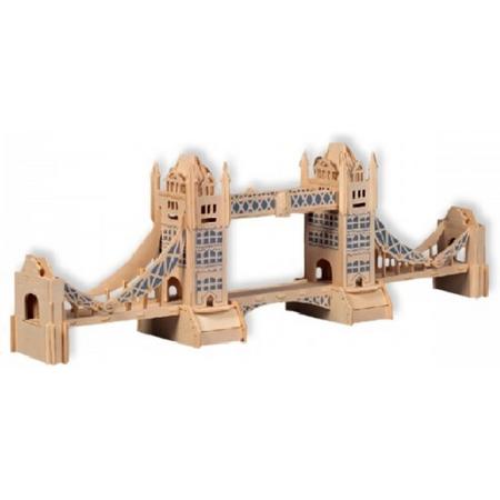 Bouwpakket 3D Puzzel Tower Bridge-London-hout