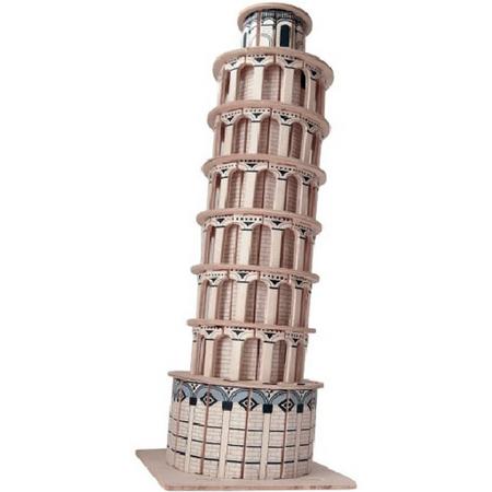 Bouwpakket 3D Puzzzel Toren van Pisa- hout