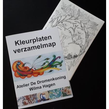 Kleurplaten Verzamelmap - Atelier De Dromenkoning - Wilma Hagen