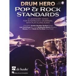 De Haske Drum Hero: Pop & Rock Standards - Play-Along / Multimedia / DVD / CD