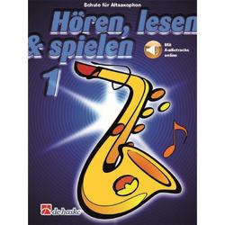 De Haske Hören, lesen, spielen, Band 1 Alt-Saxophon - Educatief