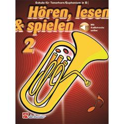 De Haske Hören, lesen, spielen, Band 2 Tenorhorn/Euphonium in B - Educatief