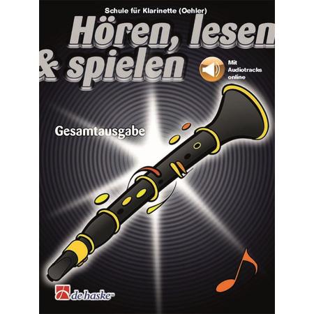 De Haske Hören, lesen, spielen, Bd. 1-3 Klarinette (Oehler), GA - Educatief