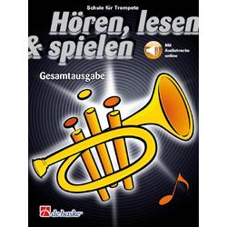 De Haske Hören, lesen, spielen, Bd. 1-3 Trompete, GA - Educatief