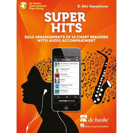 De Haske Super Hits for Alto Saxophone - Play-Along / Multimedia / DVD / CD