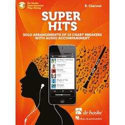 De Haske Super Hits for Clarinet - Play-Along / Multimedia / DVD / CD
