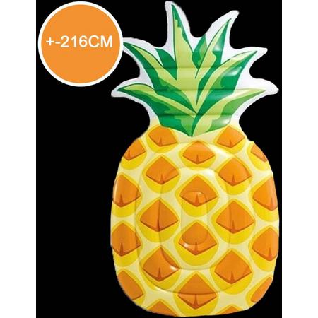 Opblaas ananas luchtbed, inflatables, luchtbed ananas - 175 cm - 5 stuks