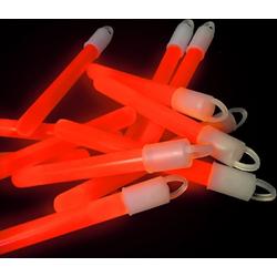 Oranje breaklights 25 stuks - 10 cm glowsticks