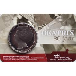 80 jaar Beatrix Penning 2018 in coincard