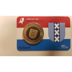 Collectors coincard Wapen van Amsterdam oplage 2500 stuks