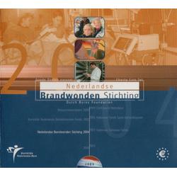 Goede Doelen euro muntset 2004: Nederlandse Brandwonden Stichting