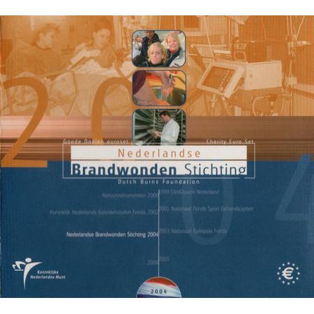 Goede Doelen euro muntset 2004: Nederlandse Brandwonden Stichting