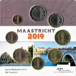Nederland Jaarset Munten 2019 UNC - Maastricht