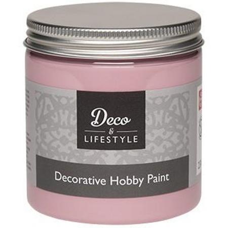 Deco & Lifestyle Acrylverf krijt 230 ml - antiek roze 45116