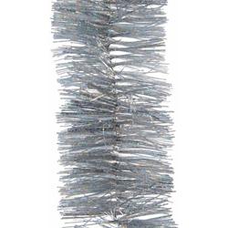 Feestslinger glitter zilver 7 x 270 cm - Guirlande folie lametta - Zilveren feestversieringen