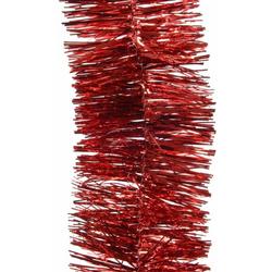 Feestslinger rood folie 7 x 270 cm - Guirlande folie lametta - Rode feestversieringen