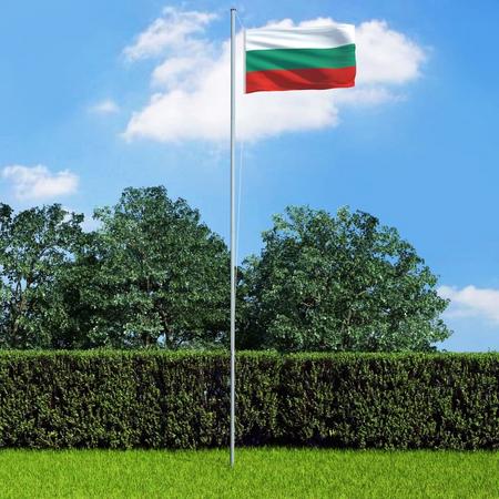 Decoways - Vlag Bulgarije 90x150 cm