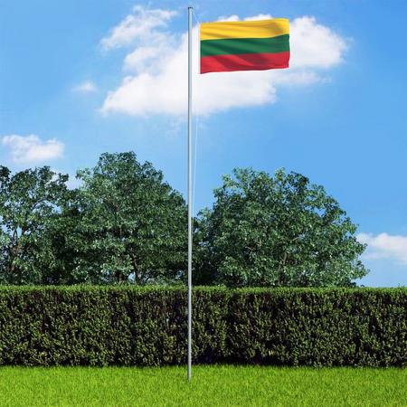 Decoways - Vlag Litouwen 90x150 cm