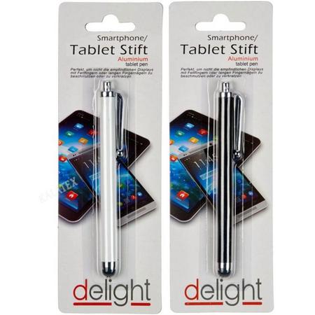 Smartphone Tablet Pen Aluminium Zwart